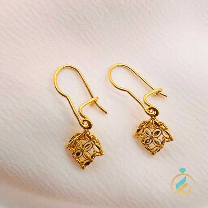 گوشواره طلا طرح سنتی یکتاخواه