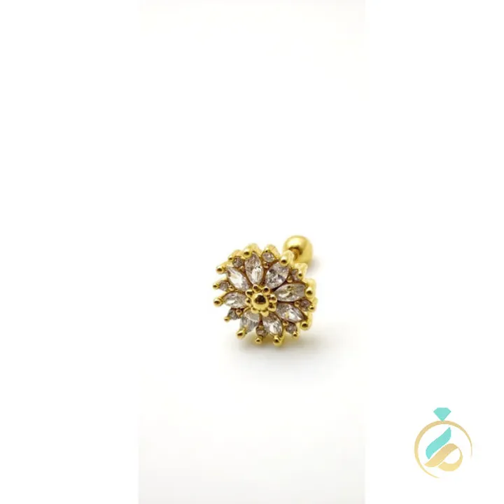 پیرسینگ طلای  گوش باگت