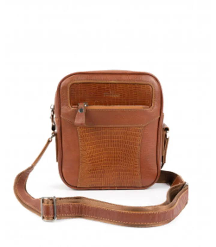 کیف دوشی چرم طبیعی زنانه شیفر مدل 9721C