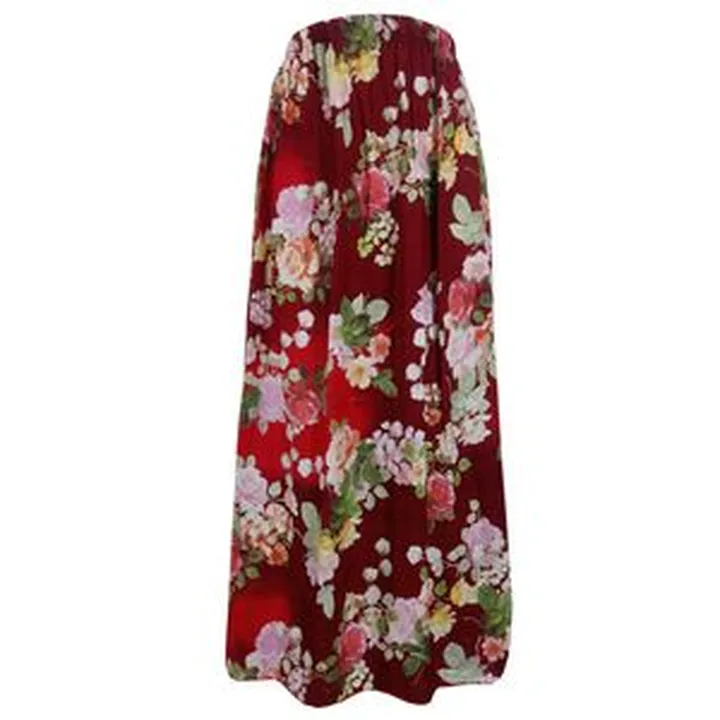 دامن زنانه مدل نخی نیم کلوش کد 00