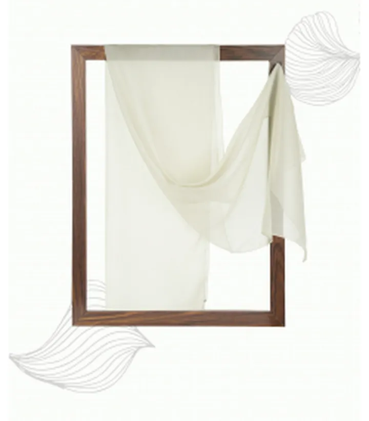 شال حریر زنانه نوولاشال Novella shawl کد 55234