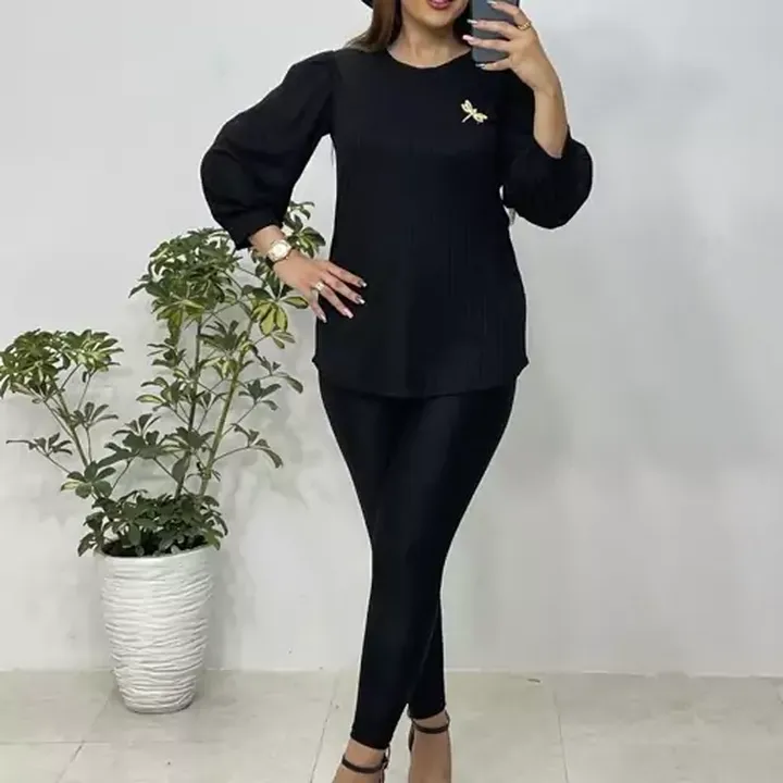 شومیز تک استین پفی