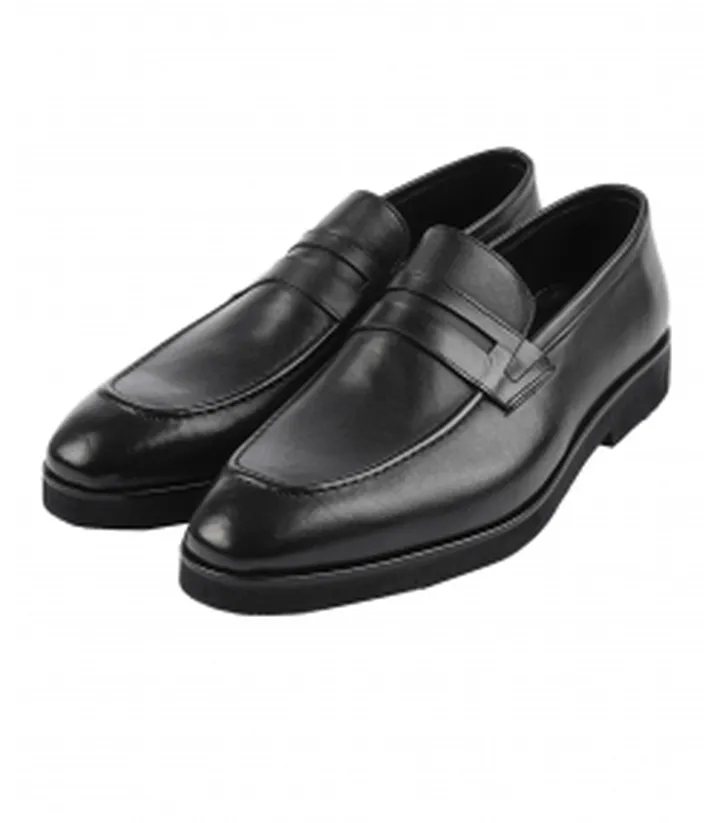 کفش مردانه چرم طبیعی چرم مشهد Mashad Leather مدل J6301