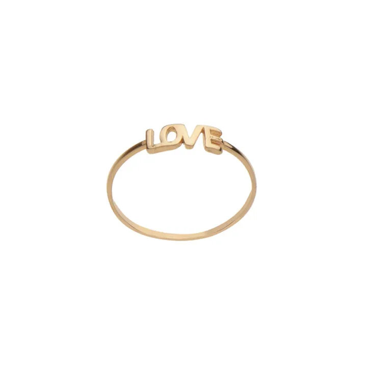 انگشتر طلا 18 عیار زنانه گلدم مدل R-3070006