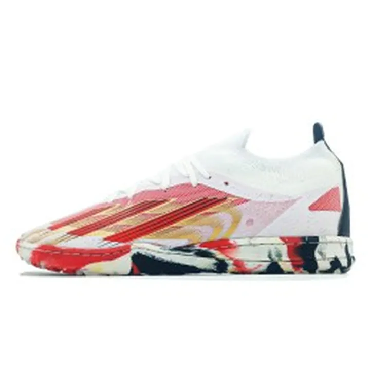کفش چمن مصنوعی آدیداس مسی Adidas Messi Crazy Fast White Red