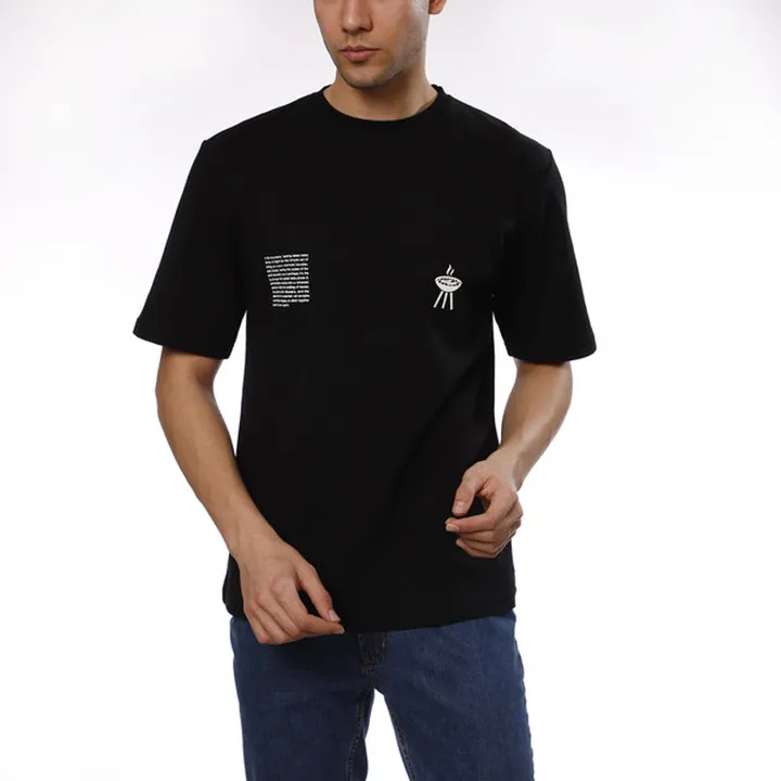 تی شرت آستین کوتاه مردانه ناربن مدل کمپینگ رنگ مشک...