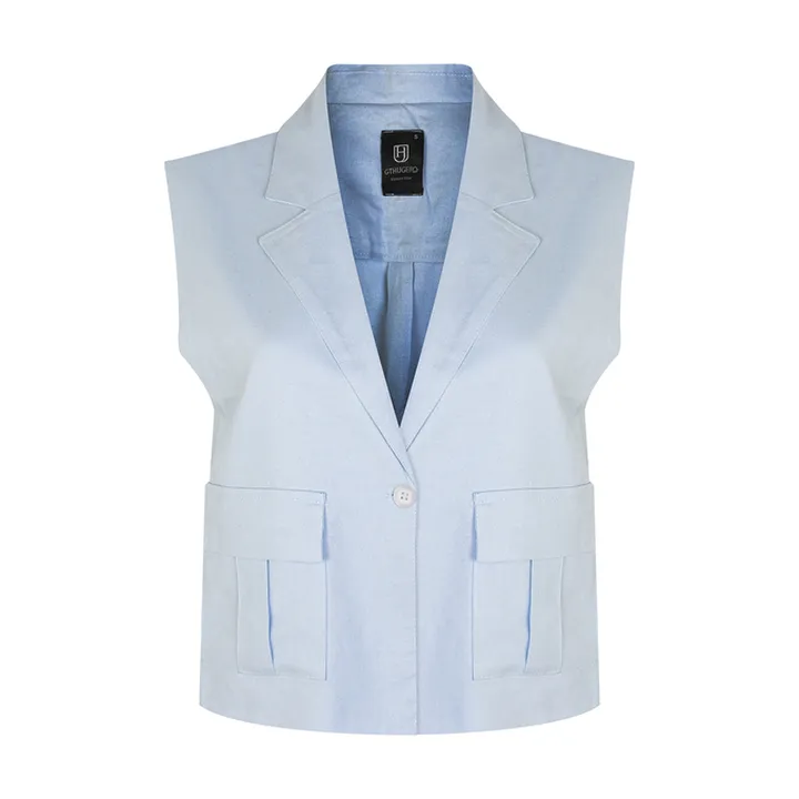 ژیله لینن دو جیب زنانه هوگرو