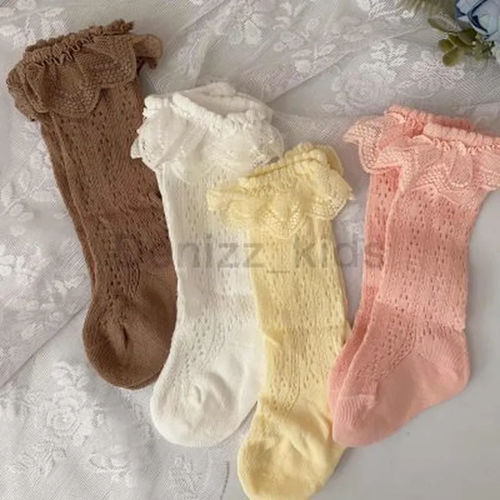 جوراب تا زانو لب توری _کد ۴۰۷