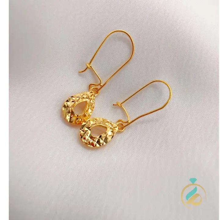 گوشواره طلا طرح اشکی یکتاخواه