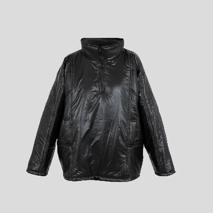 کاپشن مموری زیتونی کوتاه