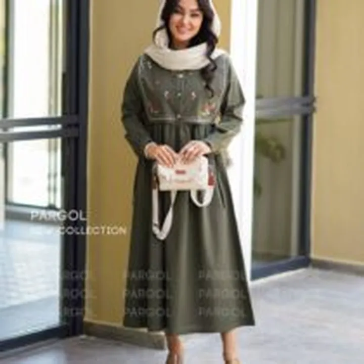 پیراهن ماریا سبز ارتشی