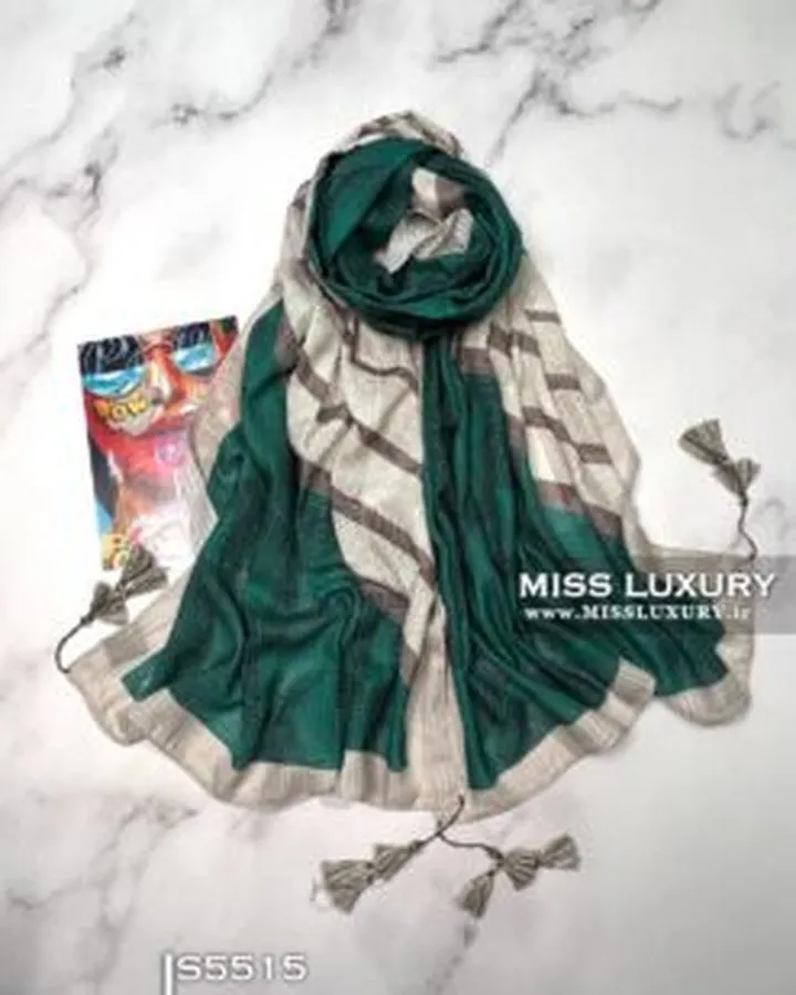 شال نخ ژاکارد اعلا S5515