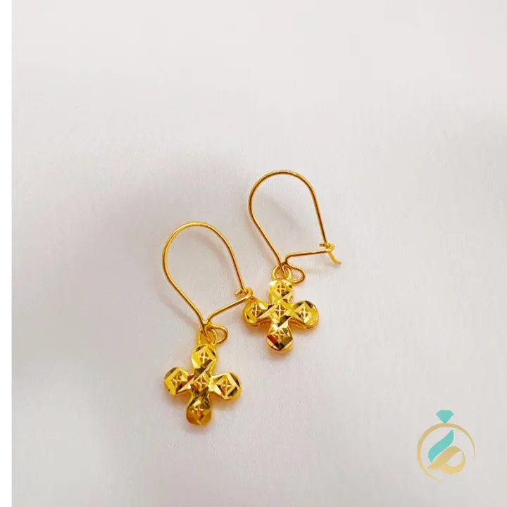 گوشواره طلا چهار گل یکتاخواه