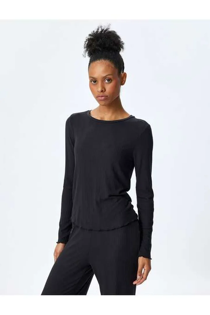 تی شرت آستین بلند زنانه کوتون