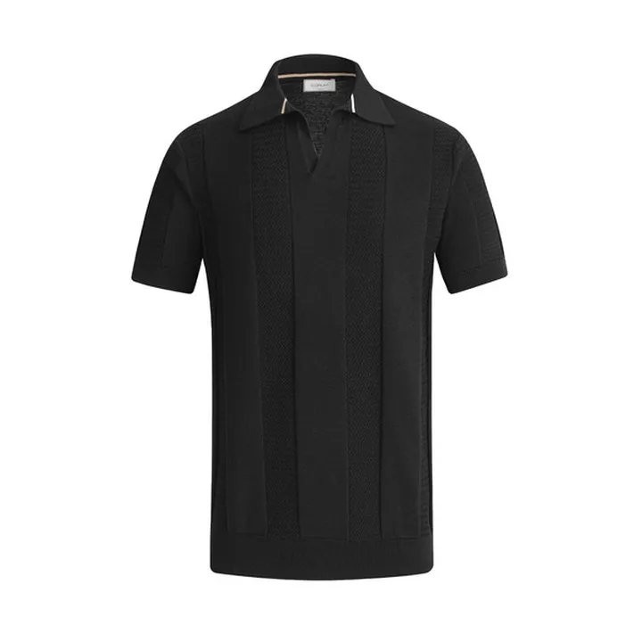 پولوشرت آستین کوتاه مردانه کروم مدل V-neck