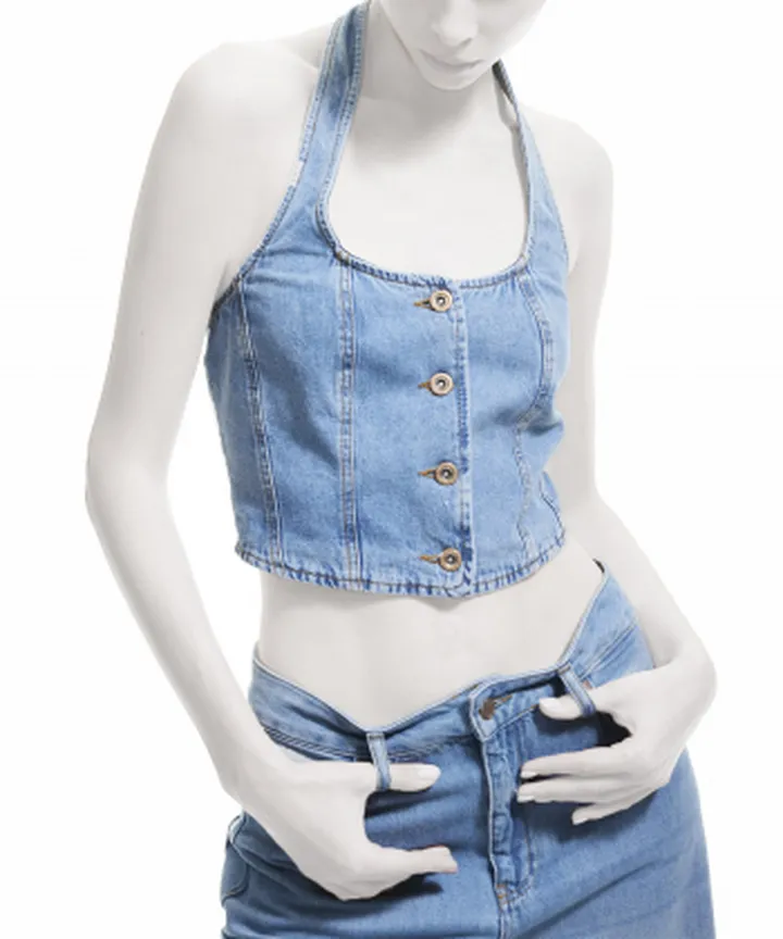 تاپ جین زنانه کوتون مدل 5SAL30002MD