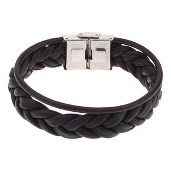 دستبند چرم لانکا مدل BB-43