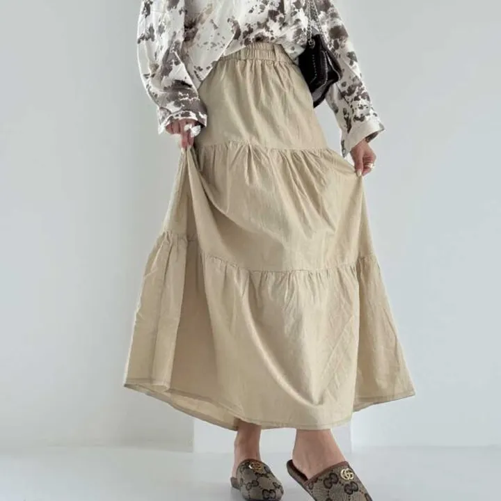 دامن چین دار کد 101856