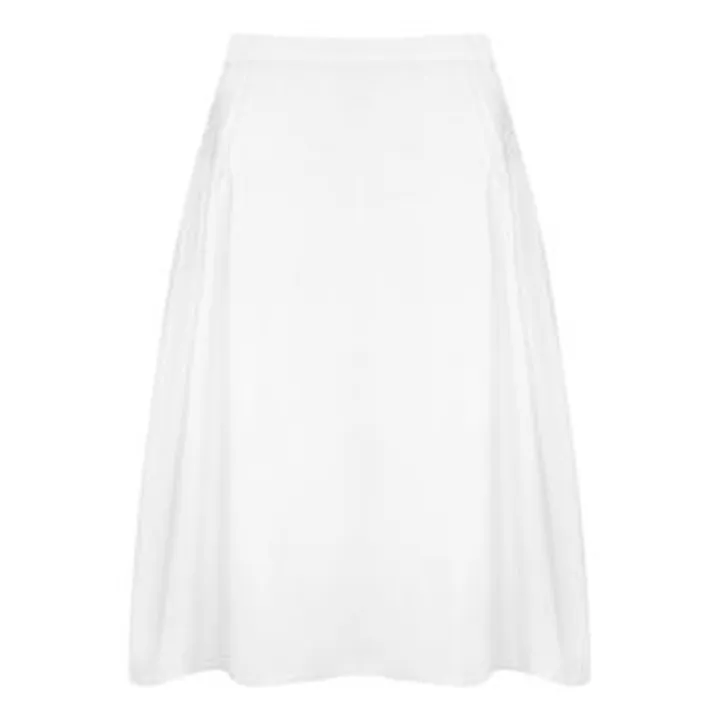 دامن فون زنانه مدل نرمه 040 رنگ شیری