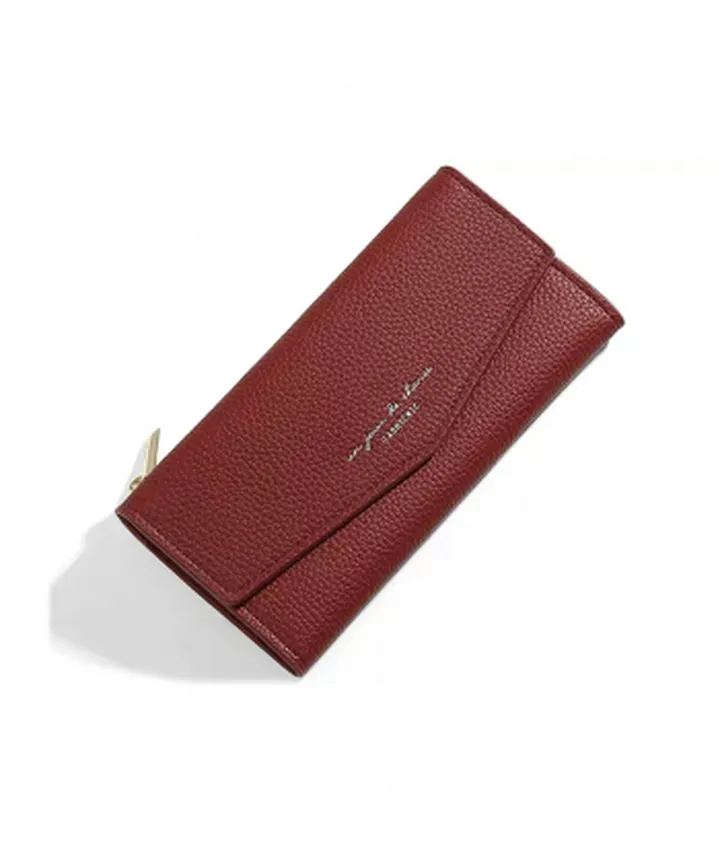 کیف پول زنانه تاشو چرم دارای 11 جاکارتی TAOMICMIC Y8213 Folding Long women Wallet