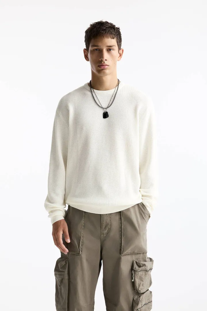 <span class="text-styled__StyledSpan-sc-d280c10c-1 dvOaRP">Pull & Bear< span>ژاکت یقه دوبل