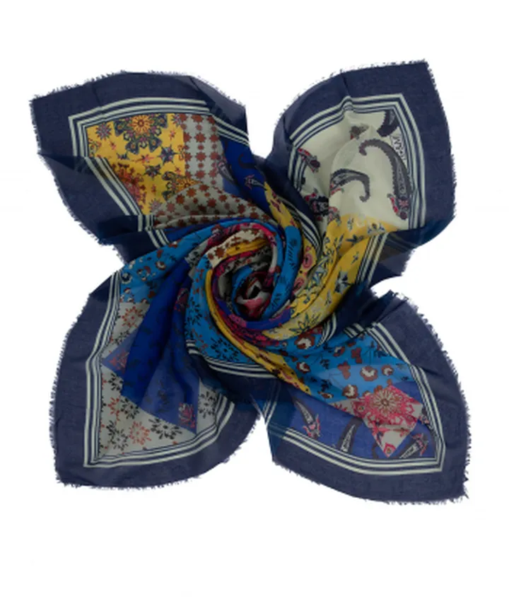 روسری زنانه طرح دار زیبو Ziboo مدل SCARF H-019