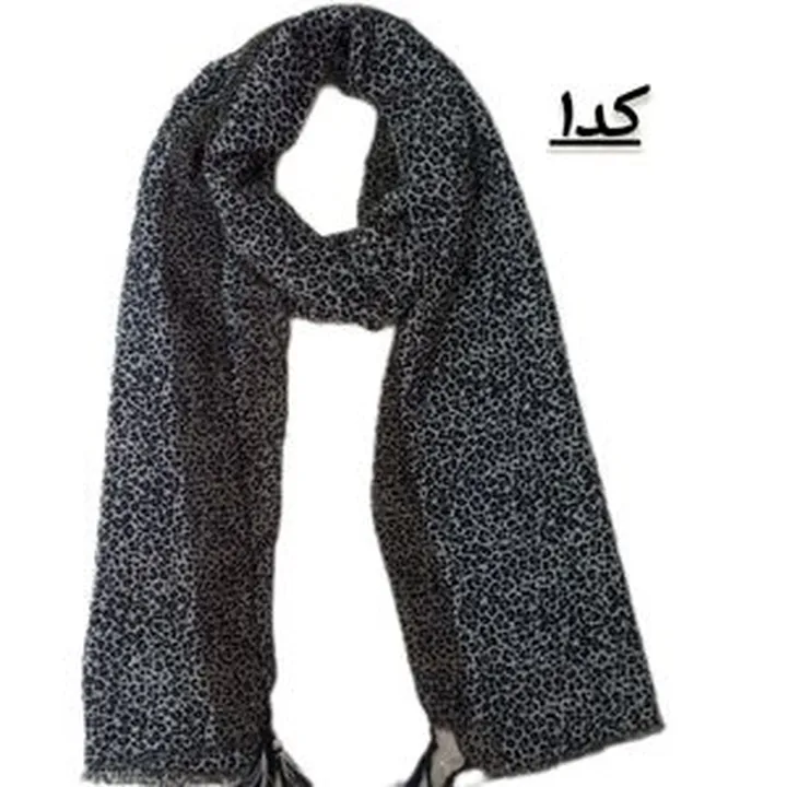 شال طرح پلنگی پلیسه ای کد 611