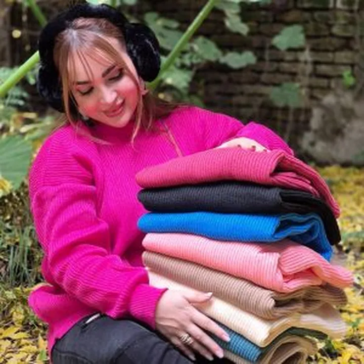 تونیک بافت یقه گرد ۲۹۲۰۰۲۱۵۹