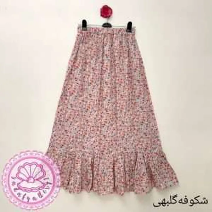 دامن نخی تایلندی بلند در رنگبندی متنوع(کد1403)