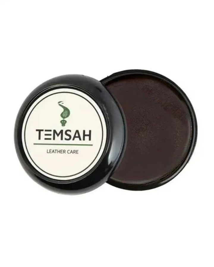 واکس کفش زرشکی تمساح Temsah