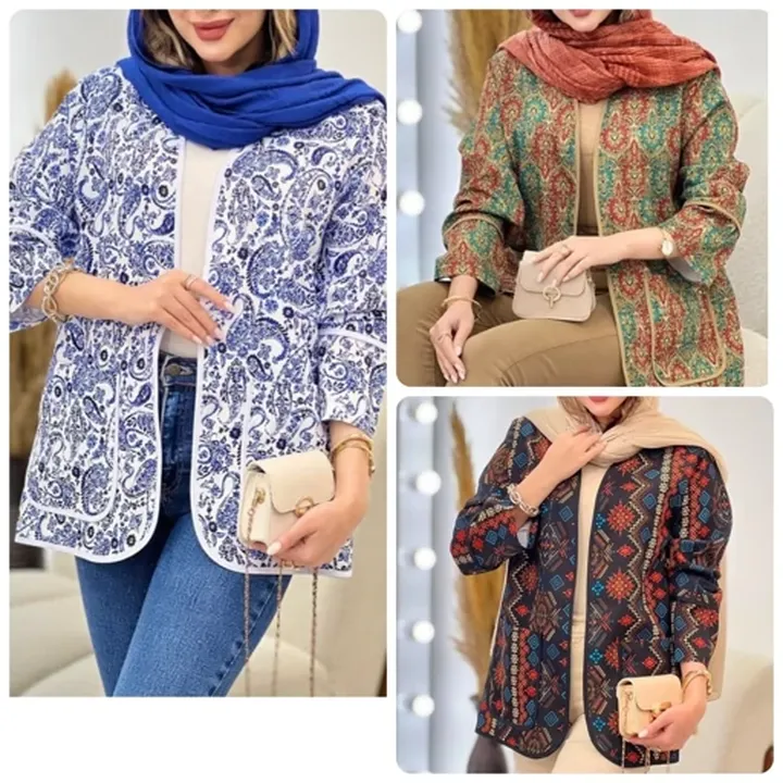 کت زنانه طرحدار جنس سوپر مازراتی