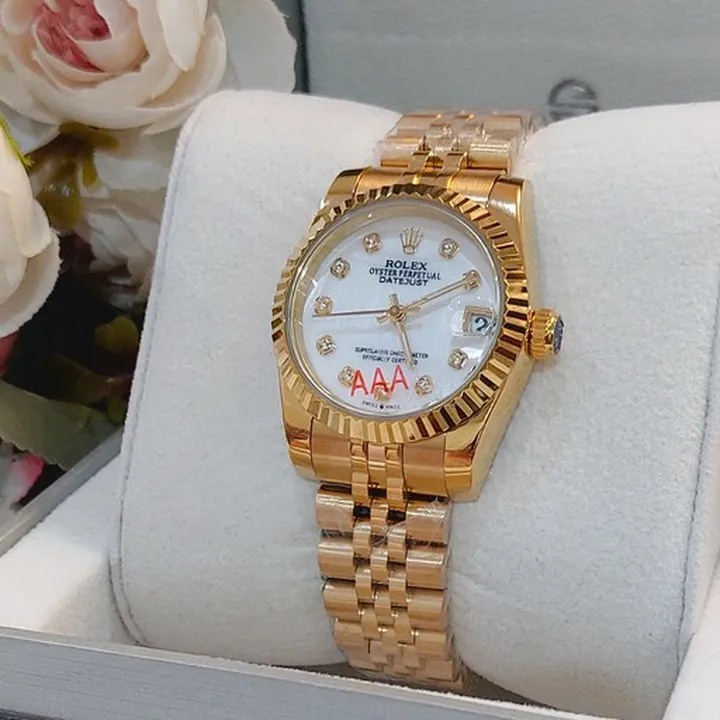 ساعت زنانه رولکس درجه یک موتور ژاپنی  Datejust. 