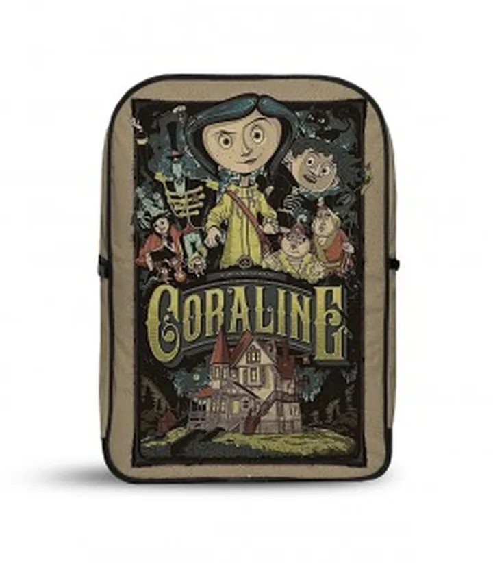 کوله پشتی مخمل انیمیشن Coraline