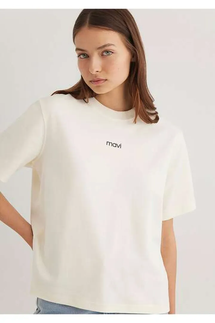 تی شرت آستین کوتاه زنانه ماوی