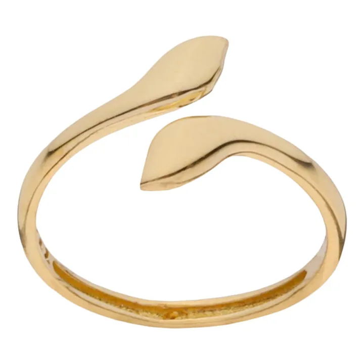 انگشتر طلا 18 عیار زنانه طلای مستجابی مدل 20213