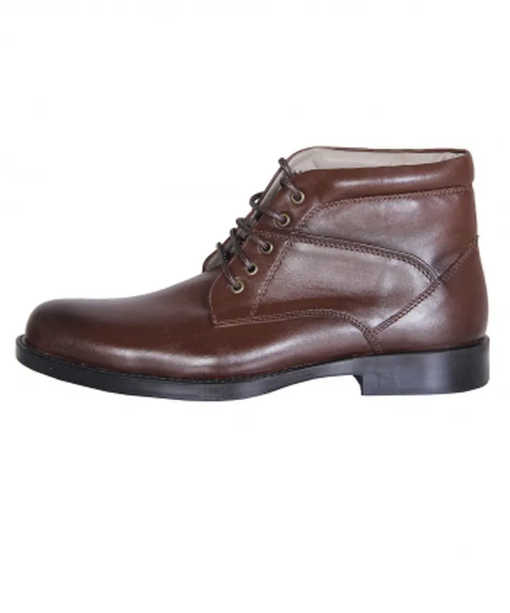 نیم بوت چرم مردانه شهر چرم Leather City مدل F6038