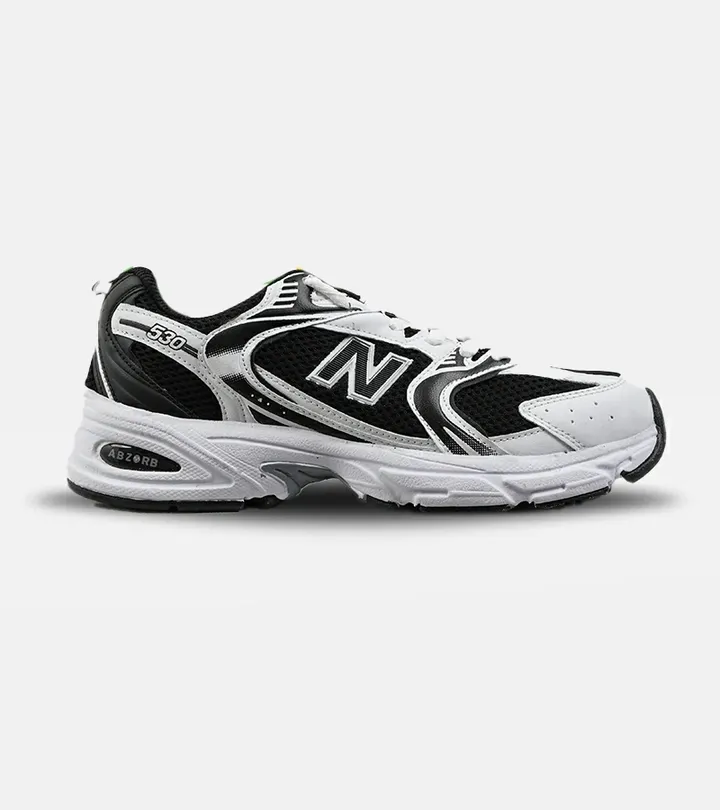 کفش کتونی نیوبالانس ۵۳۰ سفید مشکی new balance 530