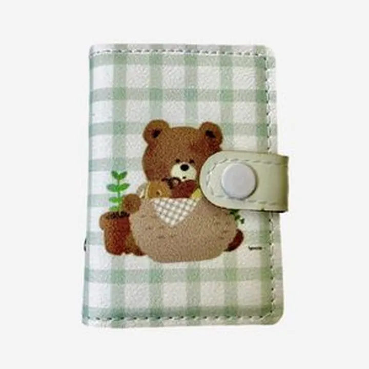 جاکارتی مدل اسپورت دکمه دار طرح خرس عروسکی کد 1404