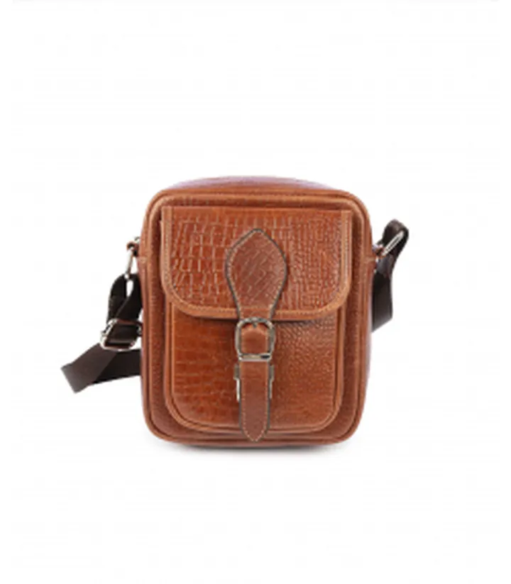 کیف مردانه چرم طبیعی بیسراک Bisrak مدل NL-Crossbody-SportN2-PR