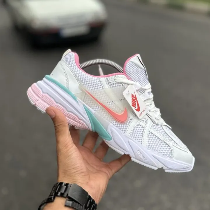 Nike V2K سفید صورتی کد(1294)