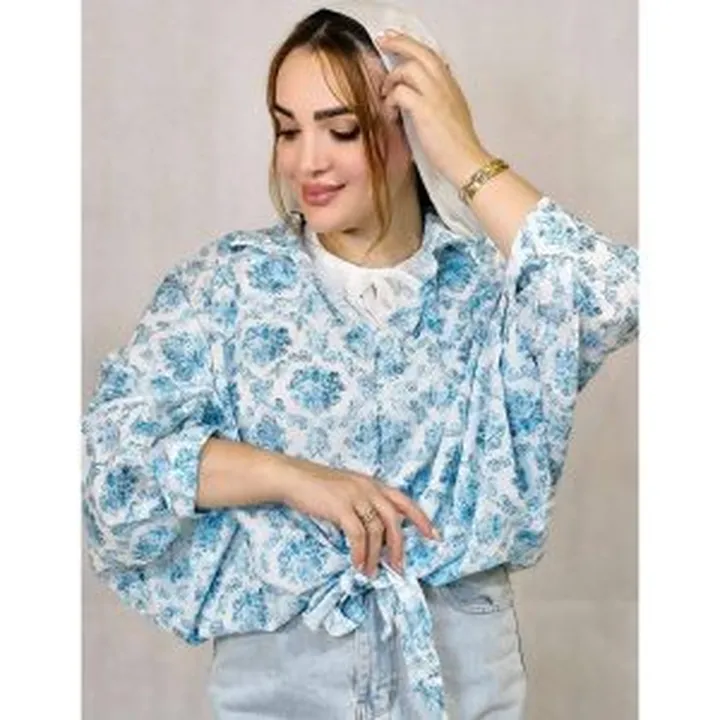 شومیز بوگاتی گلدار ۲۴۵۰۰۴۶۵