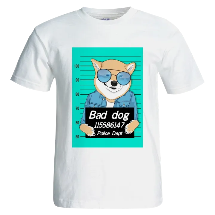 تیشرت Bad dog مدل W30