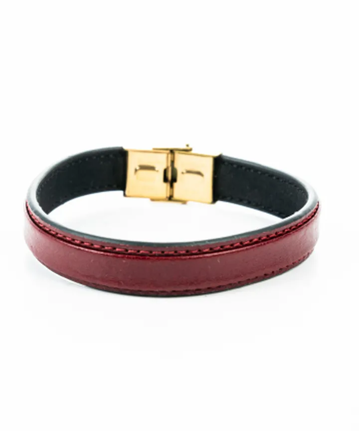 دستبند چرم طبیعیبیسراک Bisrak کدLeatherBracelet-B103N