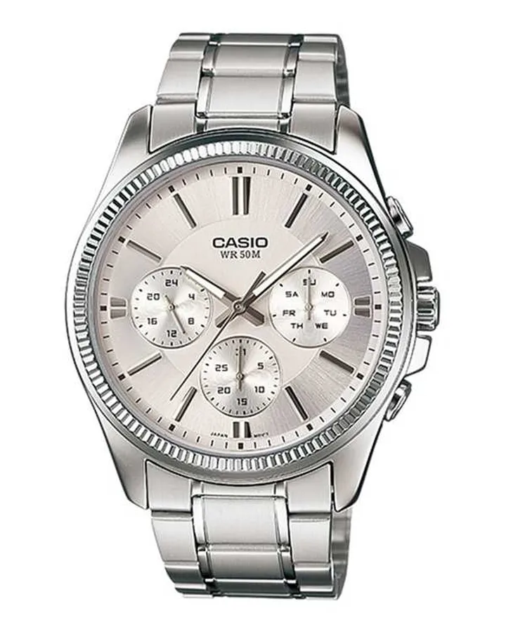 ساعت مچی مردانه عقربه ای کاسیو Casio مدل MTP-1375D-7AVDF