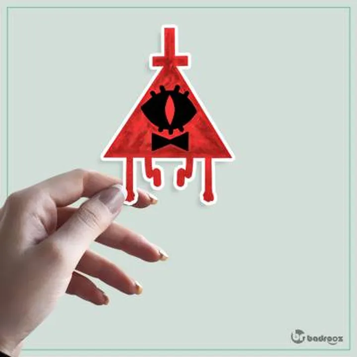 استیکر و برچسب آبشار جاذبه - Gravity Falls 9