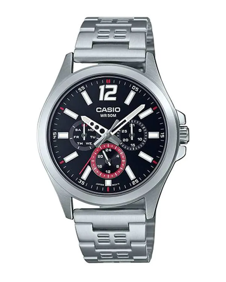 ساعت مچی مردانه عقربه ای کاسیو Casio مدل MTP-E350D-1BVDF