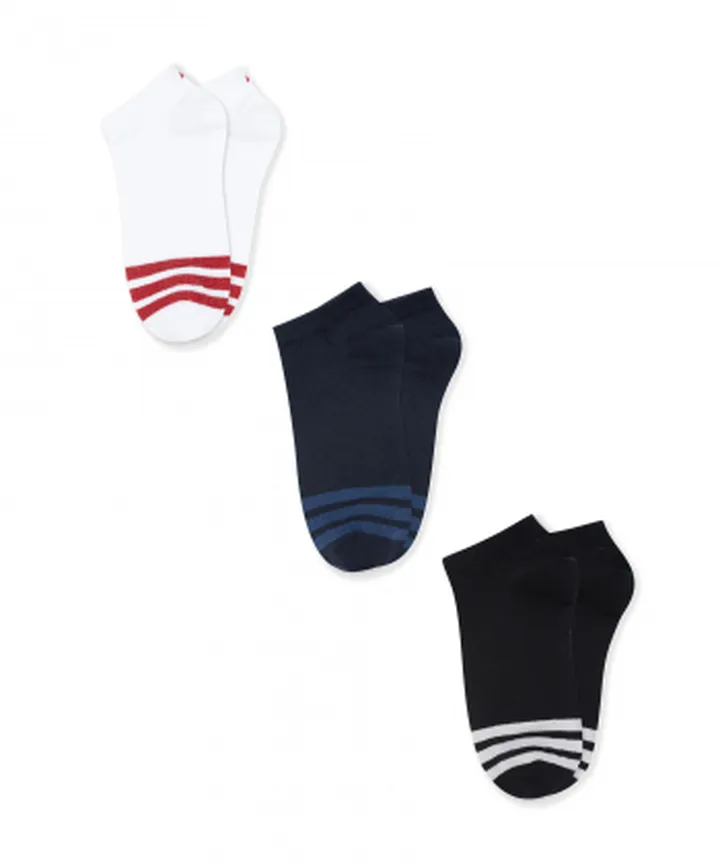 جوراب ساق کوتاه مردانه کوتون مدل 5SAM80018AA بسته 3 عددی