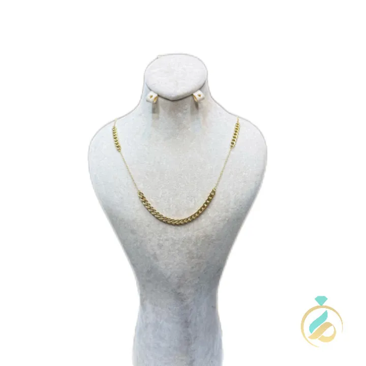 گردنبند کارتیه ترکیبی طلا