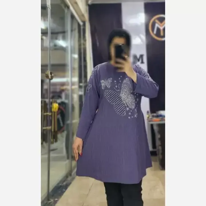تونیک نگین دار سایزبزرگ