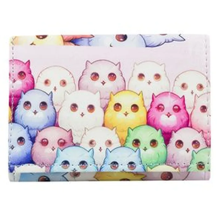 کیف پول زنانه مدل MANY OWLS 8605